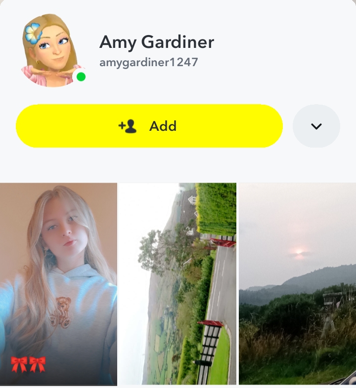 Her Snapchat username