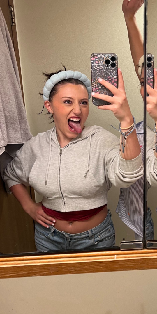 “Cum on my tongue”!